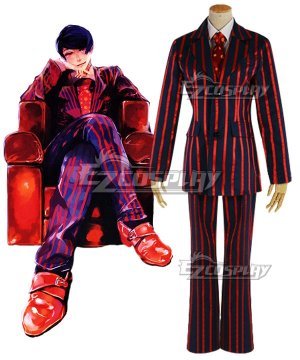  Re Tokyo Guru Shuu Tsukiyama Purple Suit Cosplay