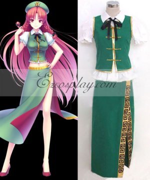 Hong Meiling cosplay costume