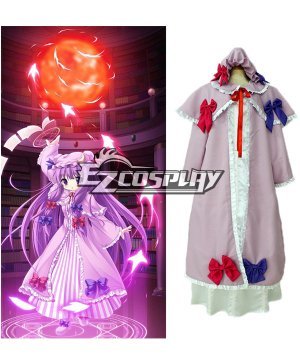 Patchouli Knowledge Purple Cosplay