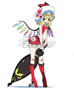 Flandre Scarlet Racing Cosplay