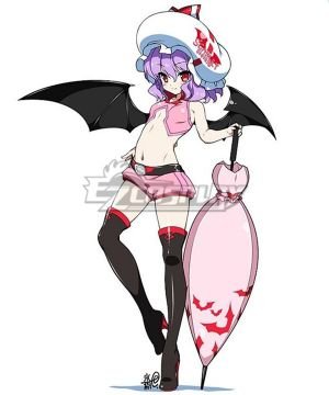 Vampire Remilia Scarlet Racing Cosplay