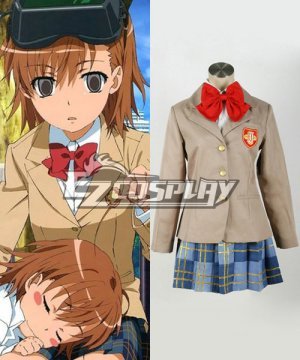 Misaka Mikoto Winter Uniform Cosplay