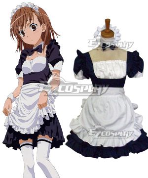 Toaru Majutsu No Index Toaru Kagaku no Railgun Misaka Mikoto Maid Cosplay