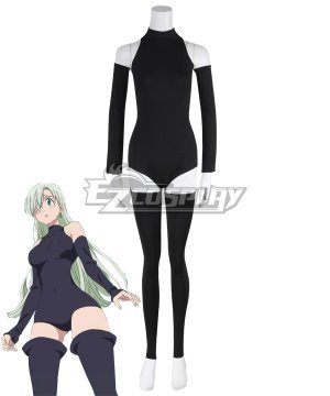 Nanatsu no Taizai Elizabeth Liones Black Jumpsuit Cosplay