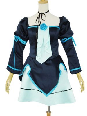 Miku Doujin Blue Uniform Cosplay