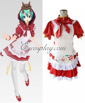 Project Diva 2nd Hatsune Miku Little Red Riding Hood Cosplay