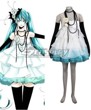 Camellia Hatsune Miku Dress Anime Cosplay