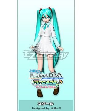 Hatsune Miku School Cosplay