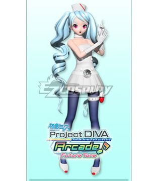 Hatsune Miku Spacy Nurse Cosplay