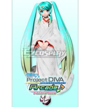 Hatsune Miku Snow Miku 2013 AS Cosplay