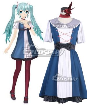 Hatsune Miku Karakuri Pierrot Halloween Cosplay