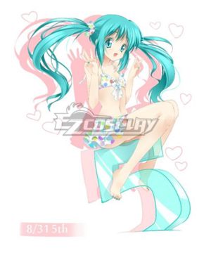 Miku Hatsune Swimsuit Cosplay