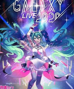 Hatsune Miku 2020 Galaxy Live Cosplay