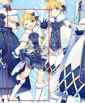 Vocaloid Kagamine Rin Snow 2021  Cosplay Costume