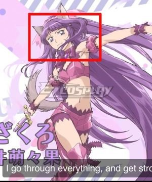 NEW Zakuro Purple Cosplay