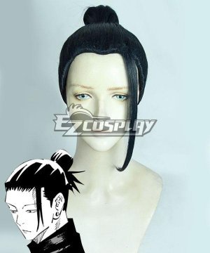 Sorcery Fight Suguru Geto Young Version Black Cosplay