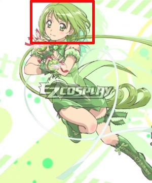2022 New Edition Retasu Midorikawa Green Cosplay