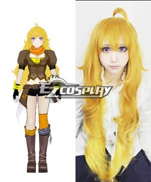 Yellow Yang Xiao Long long Blonde Hair Cosplay