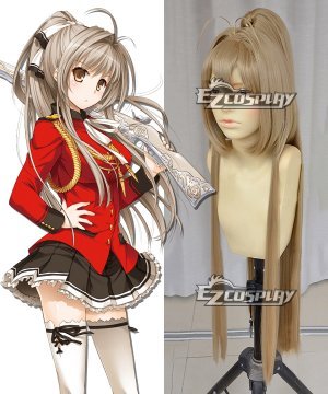 Amagi Buririanto Paku Isuzu Sento Brown Cosplay