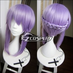 Owari no Serafu Vampire Reign Shinoa Hiragi Long Purple Cosplay