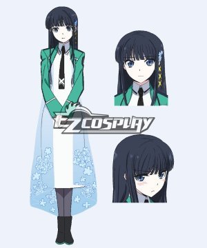 Mahouka Koukou no Rettousei/The Irregular at Magic High School Miyuki Navy Blue Cosplay