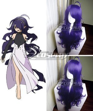 Vampire Reign Owari no Serafu Asuramaru Long Purple Cosplay