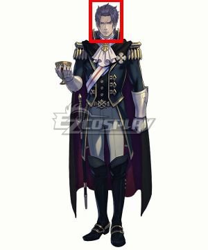 The Great Ace Attorney Chronicles The Grim Reaper of the Old Bailey Barok van Zieks Purple Cosplay