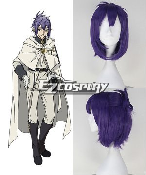 Owari no Serafu Lacus Welt Short Purple Cosplay