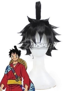 Wano Country Arc Monkey D Luffy Black Cosplay