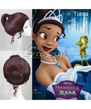 Princess Tiana Cosplay wig