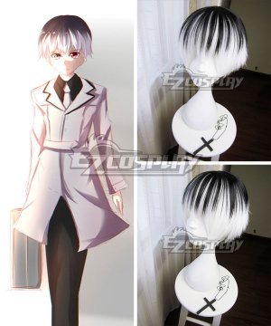 Tokyo Guru Re Haise Sasaki Ken Kaneki Black white Cosplay