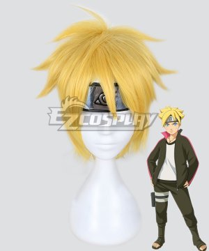 Naruto the Movie Uzumaki Boruto Yellow Cosplay