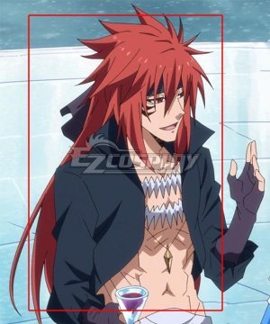 That Time I Got Reincarnated as a Slime Tensei Shitara Suraimu Datta Ken Season 2 Guy Crimson Rouge Red Cosplay