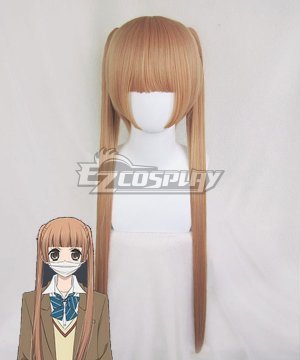 Fukumenkei Noise Nino Arisugawa Light Brown Cosplay