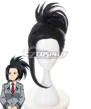 My Hero Academia Boku no Hero Akademia Momo Yaoyorozu Black Cosplay