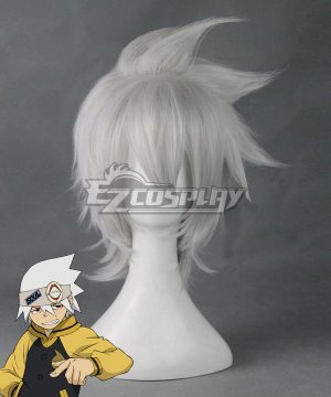 Not Soul Eater Soul Evans Silvery white Cosplay
