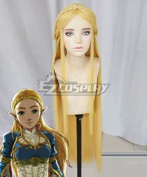  Breath of the Wild Princess Zelda Golden Cosplay