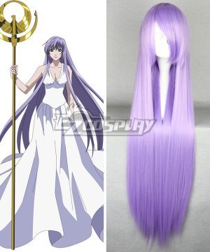 Knights of the Zodiac Athena Purple Cosplay