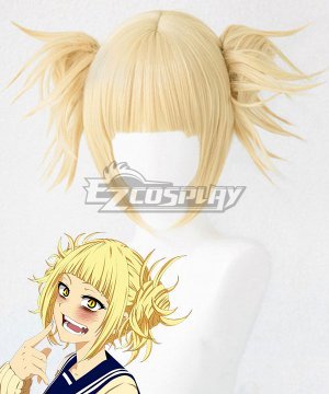 My Hero Academia Boku no Hero Akademia Himiko Toga Light Golden Cosplay