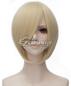 Attack On Titan Female Titan Annie Leonhart Light Golden Cosplay Wig