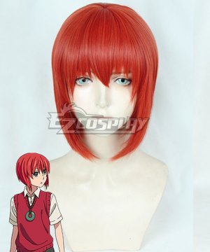 The Ancient Magus Bride Mahoutsukai no Yome Chise Hatori Orange Red Cosplay