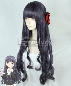  Clear Card Tomoyo Daidouji Deep Purple Cosplay  - Only