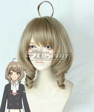  Clear Card Akiho Shinomoto Light Brown Cosplay