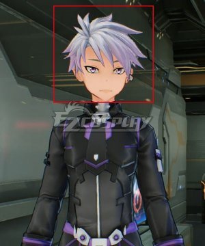  Fatal Bullet Male Protagonist Black Purple Skin Cosplay