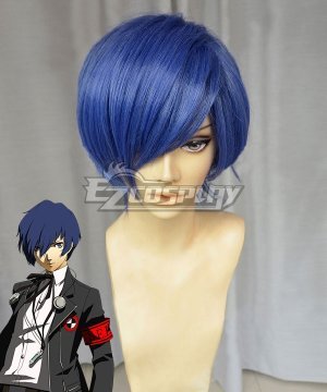 Shin Megami Tensei: Persona 3 Male Protagonist Minako Arisato Yuuki Makoto Blue Cosplay