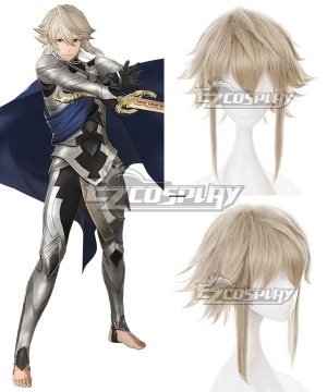 Fates If Birthright Conquest Avatar Corrin Kamui Grey white Cosplay