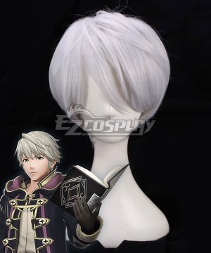  Awakening Male Robin Silver White Cosplay