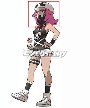 Sun And Moon Team Skull Grunts Female Pink Cosplay