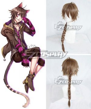 100 Sleeping Princes & The Kingdom Of Dreams Cheshire Cat Brown Cosplay