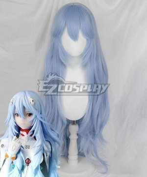 EVA Neon Genesis Evangelion Rebuild of Evangelion 4.0: Final Rei Ayanami Blue Cosplay Long